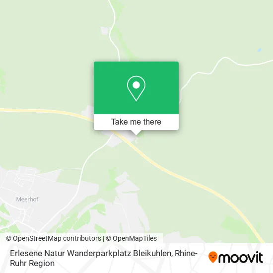 Карта Erlesene Natur Wanderparkplatz Bleikuhlen