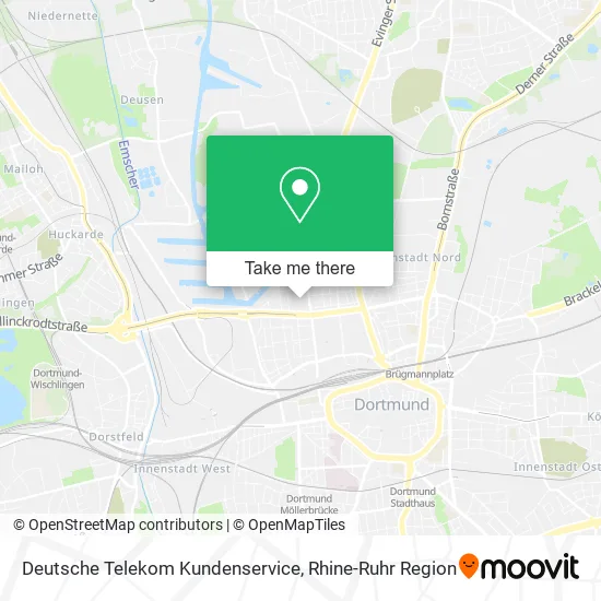 Карта Deutsche Telekom Kundenservice