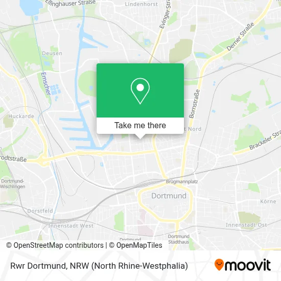 Rwr Dortmund map