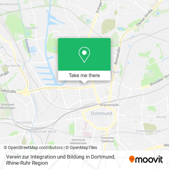 Verein zur Integration und Bildung in Dortmund map