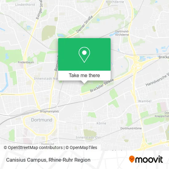 Canisius Campus map