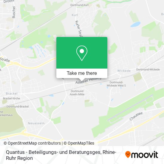 Quantus - Beteiligungs- und Beratungsges map