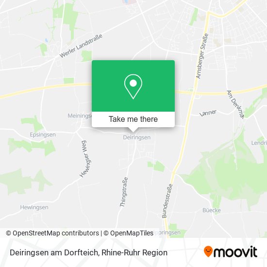 Deiringsen am Dorfteich map