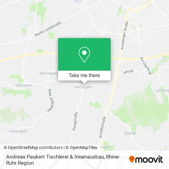 Карта Andreas Peukert Tischlerei & Innenausbau
