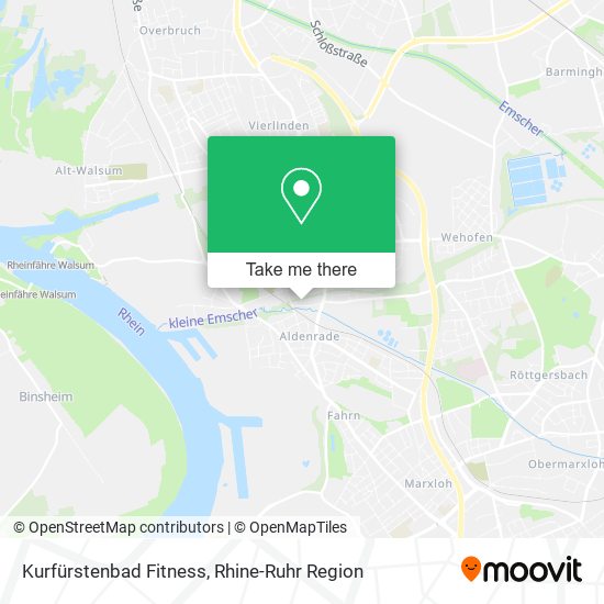 Kurfürstenbad Fitness map