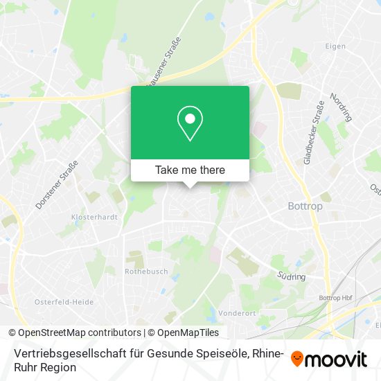 Vertriebsgesellschaft für Gesunde Speiseöle map