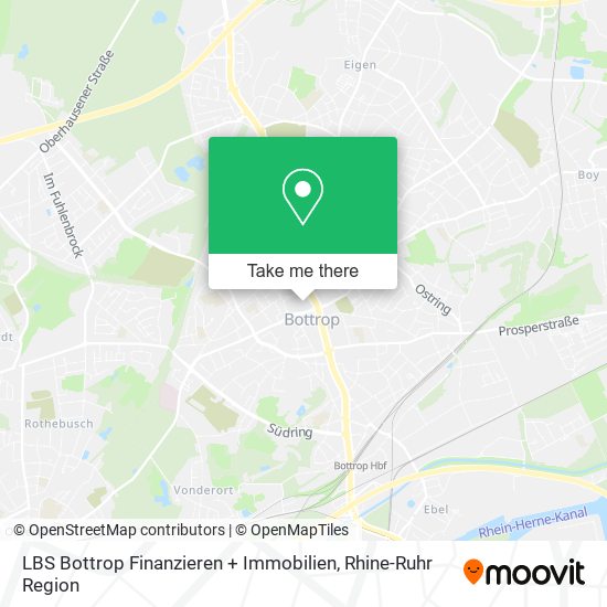 LBS Bottrop Finanzieren + Immobilien map