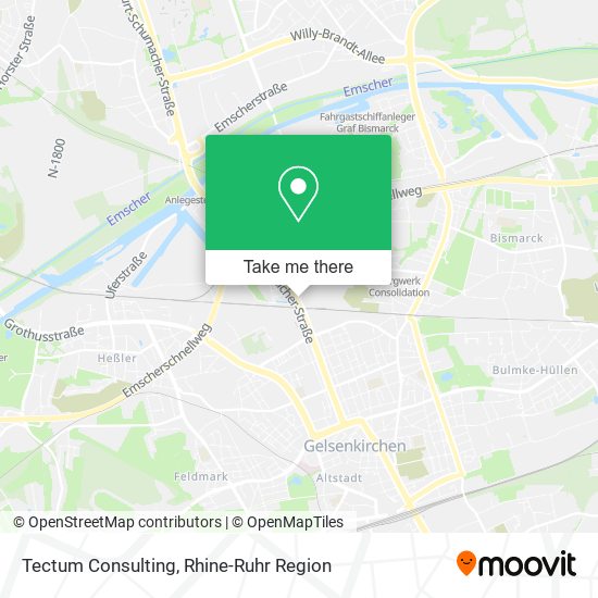 Tectum Consulting map