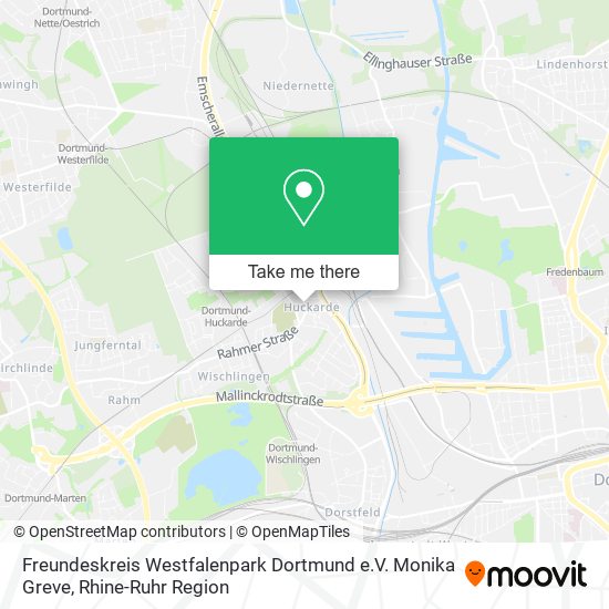 Freundeskreis Westfalenpark Dortmund e.V. Monika Greve map
