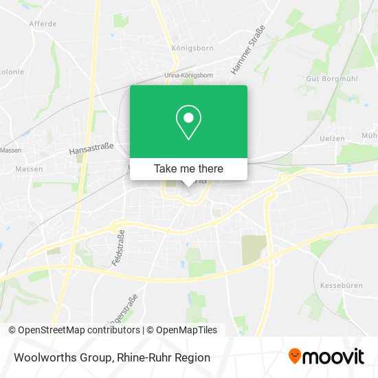 Woolworths Group map