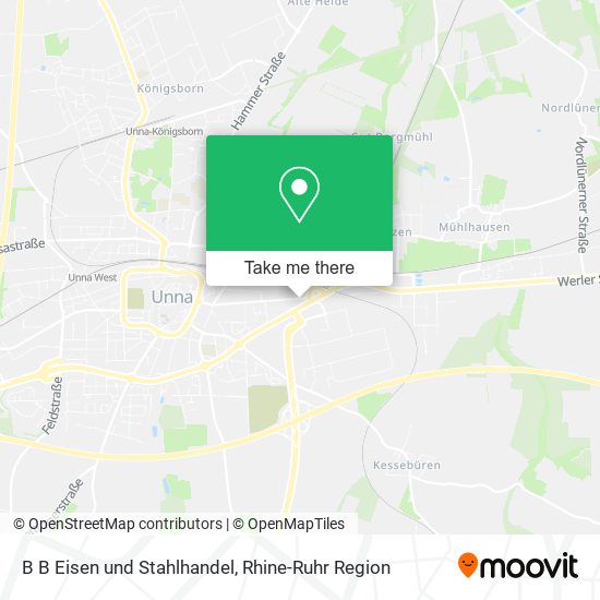 B B Eisen und Stahlhandel map