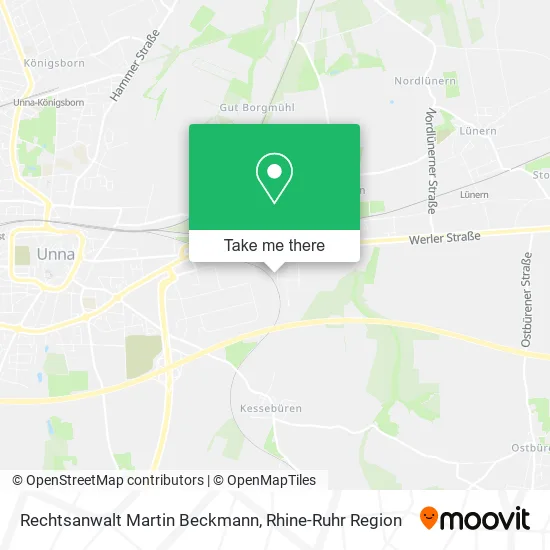 Rechtsanwalt Martin Beckmann map