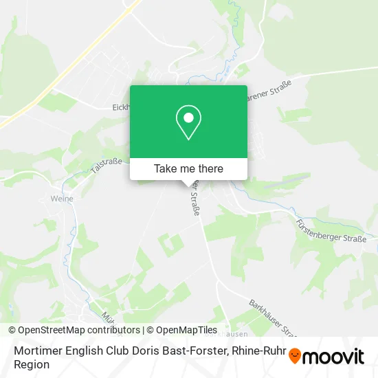 Карта Mortimer English Club Doris Bast-Forster