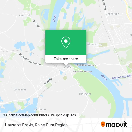 Карта Hausarzt Praxis
