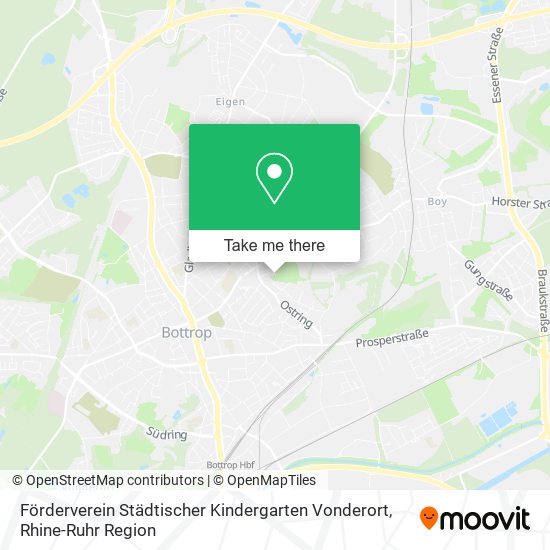 Förderverein Städtischer Kindergarten Vonderort map