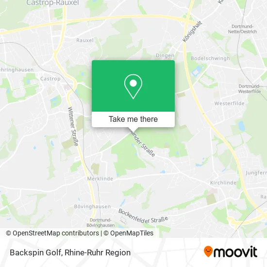 Карта Backspin Golf