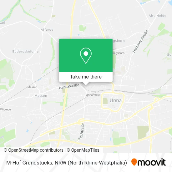 M-Hof Grundstücks map