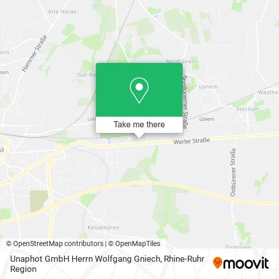Карта Unaphot GmbH Herrn Wolfgang Gniech