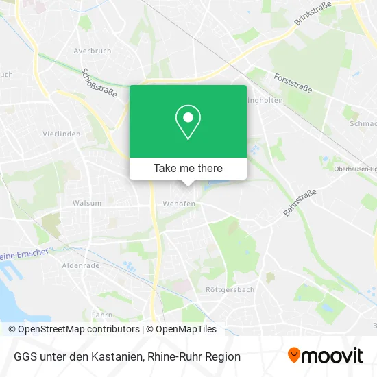 Карта GGS unter den Kastanien