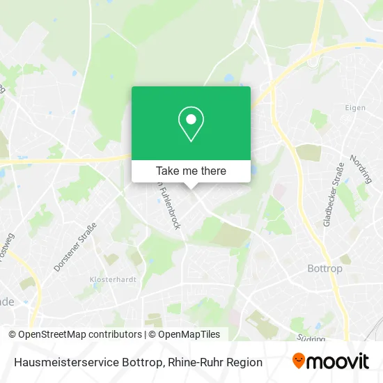 Карта Hausmeisterservice Bottrop