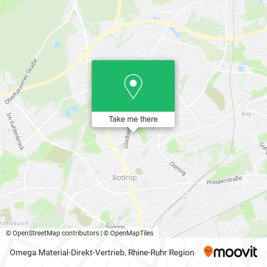 Карта Omega Material-Direkt-Vertrieb