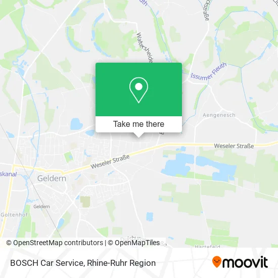 Карта BOSCH Car Service