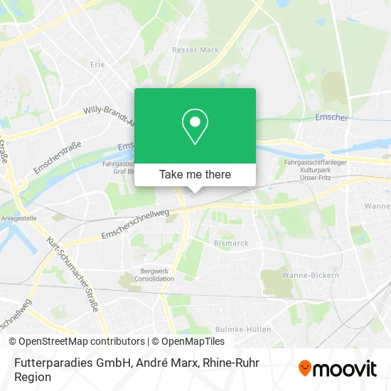 Карта Futterparadies GmbH, André Marx
