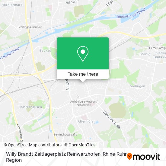 Willy Brandt Zeltlagerplatz Reinwarzhofen map