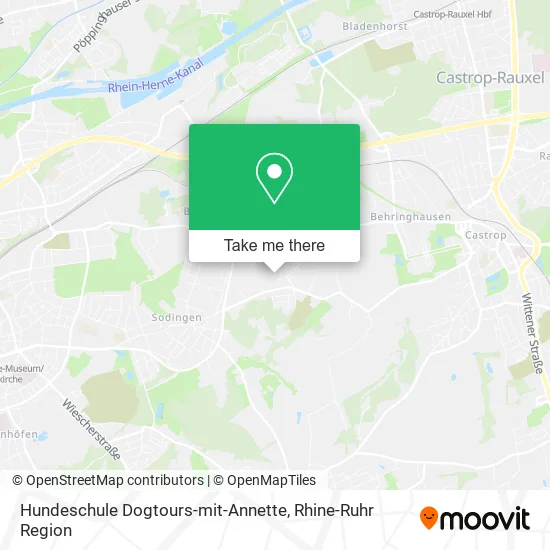 Hundeschule Dogtours-mit-Annette map