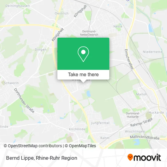 Карта Bernd Lippe