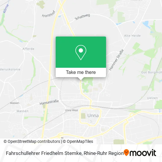 Карта Fahrschullehrer Friedhelm Stemke