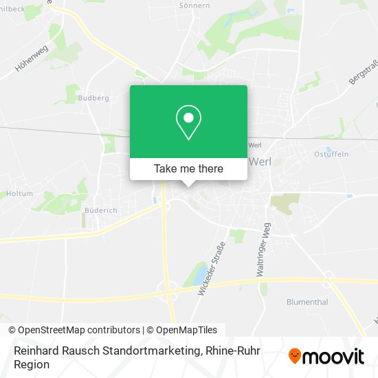 Reinhard Rausch Standortmarketing map