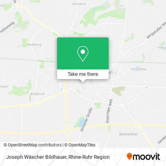 Joseph Wäscher Bildhauer map