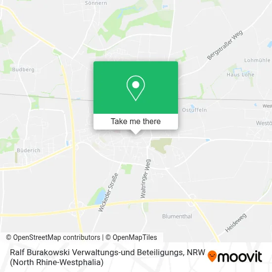 Ralf Burakowski Verwaltungs-und Beteiligungs map