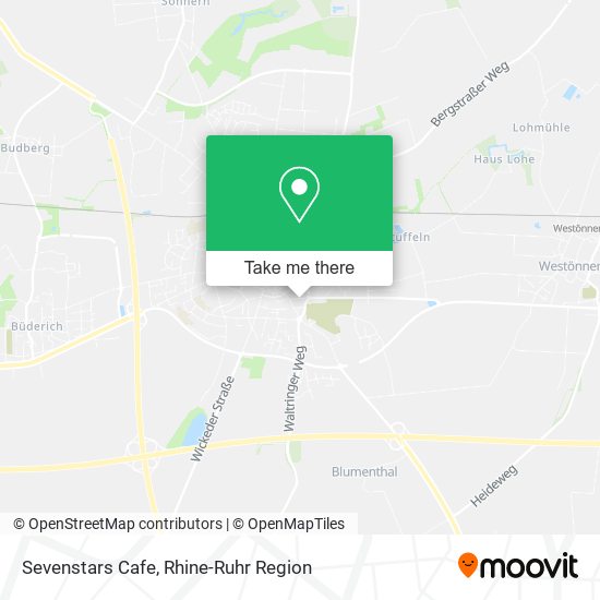 Sevenstars Cafe map