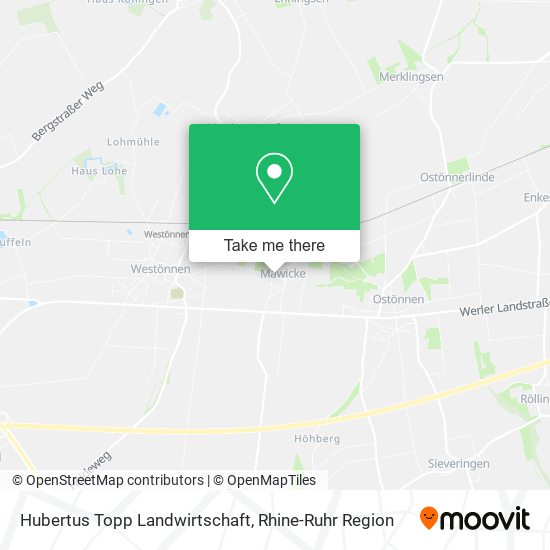 Hubertus Topp Landwirtschaft map