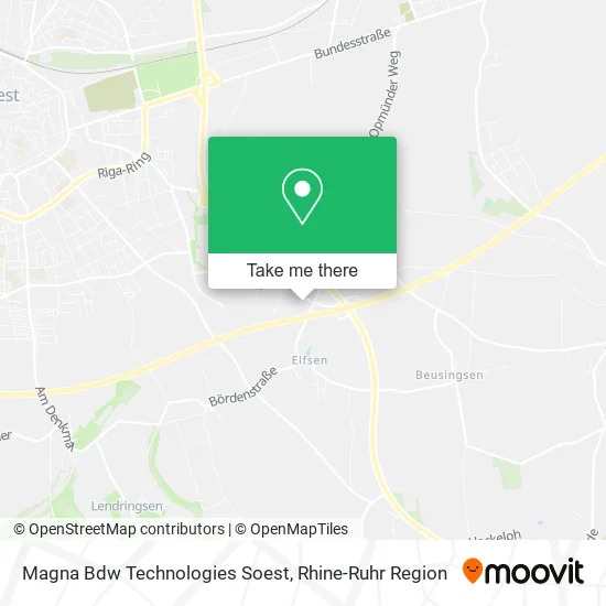 Карта Magna Bdw Technologies Soest