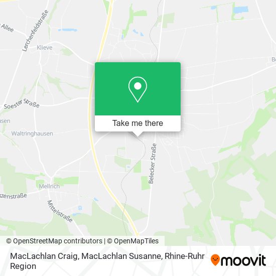 MacLachlan Craig, MacLachlan Susanne map