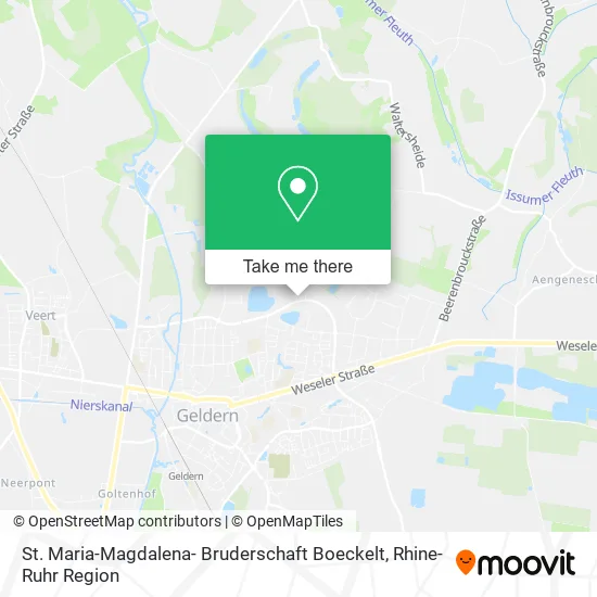 Карта St. Maria-Magdalena- Bruderschaft Boeckelt