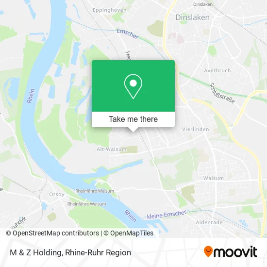 Карта M & Z Holding