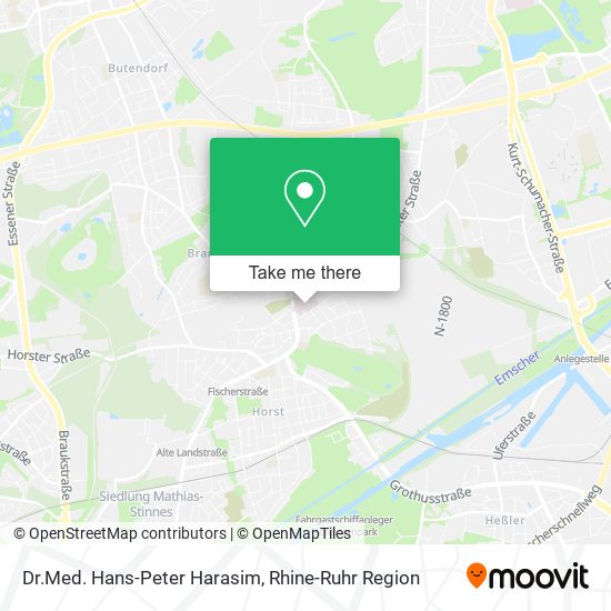 Dr.Med. Hans-Peter Harasim map