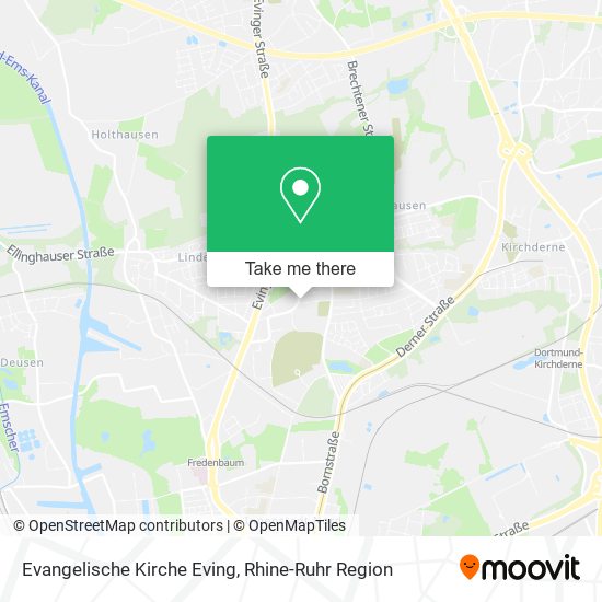 Evangelische Kirche Eving map