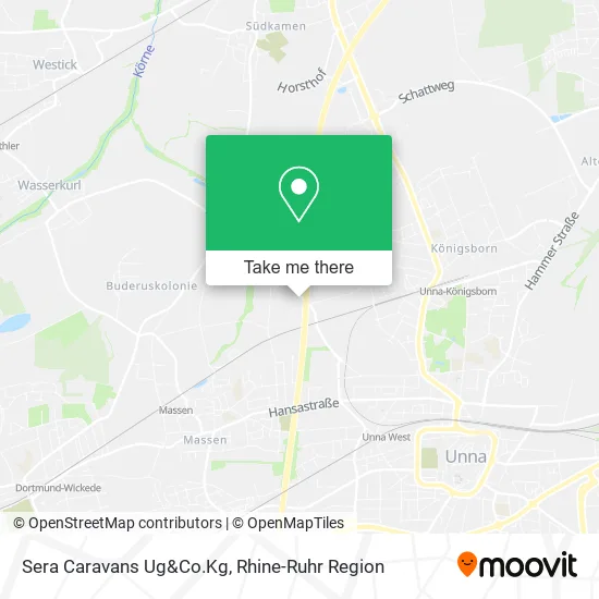 Карта Sera Caravans Ug&Co.Kg