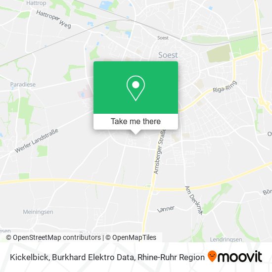 Карта Kickelbick, Burkhard Elektro Data