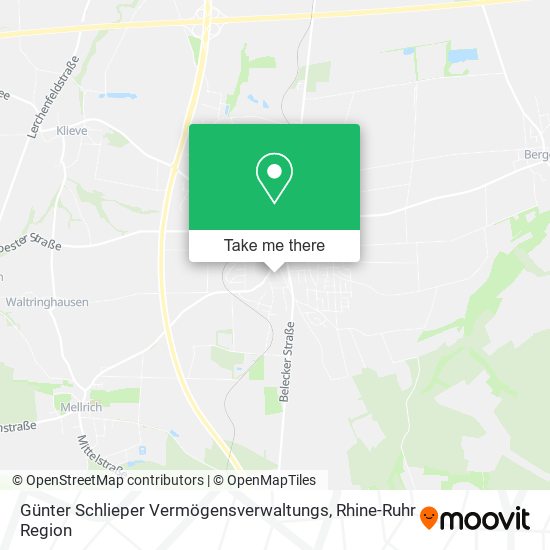 Günter Schlieper Vermögensverwaltungs map
