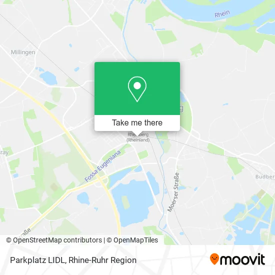 Карта Parkplatz LIDL