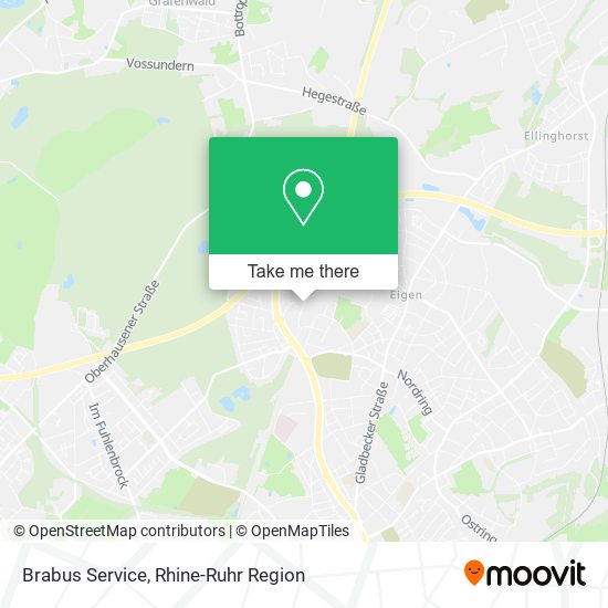 Brabus Service map