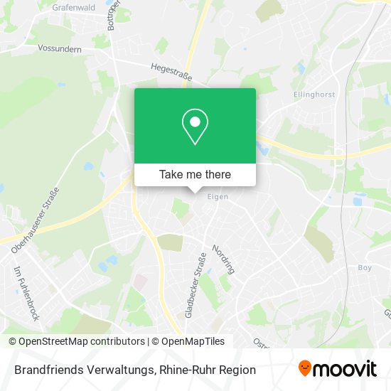 Brandfriends Verwaltungs map