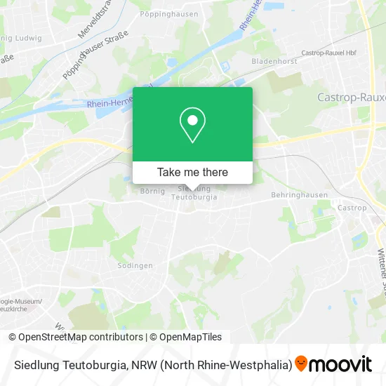 Карта Siedlung Teutoburgia