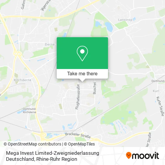 Карта Mega Invest Limited-Zweigniederlassung Deutschland
